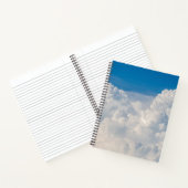 Wolken in de hemel notitieboek (Binnen)