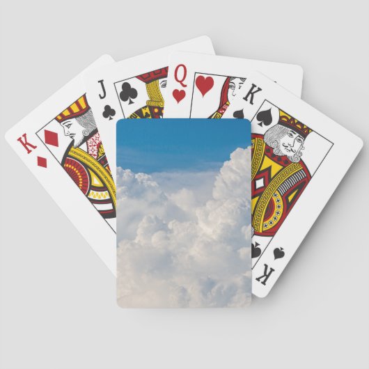Wolken in de hemel pokerkaarten (Achterkant)