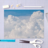 Wolken in de hemel tissuepapier (Craft)