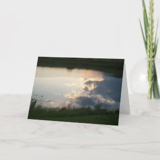Wolken in de Kaart van de Vijver