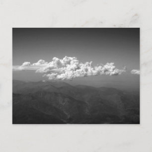 wolken in hemel briefkaart