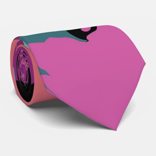 Wolken in mijn koffie stropdas (Opgerold)