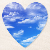 Wolken Kartonnen Onderzetters (Voorkant)