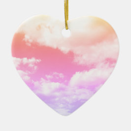 Wolken Keramisch Ornament