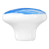 Wolken Keramische Knop (Zijkant)