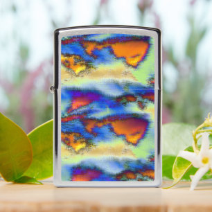 Wolken met een verouderde structuur op oranje, dri