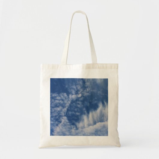Wolken met tanden tote bag (Voorkant)