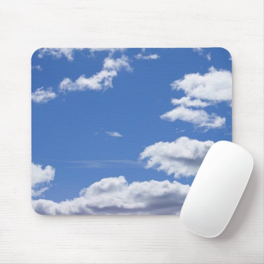 Wolken, Mousepad Muismat (Met muis)