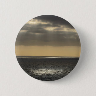 Wolken op Zee Ronde Button 5,7 Cm
