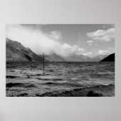 Wolken over het meer poster (Voorkant)