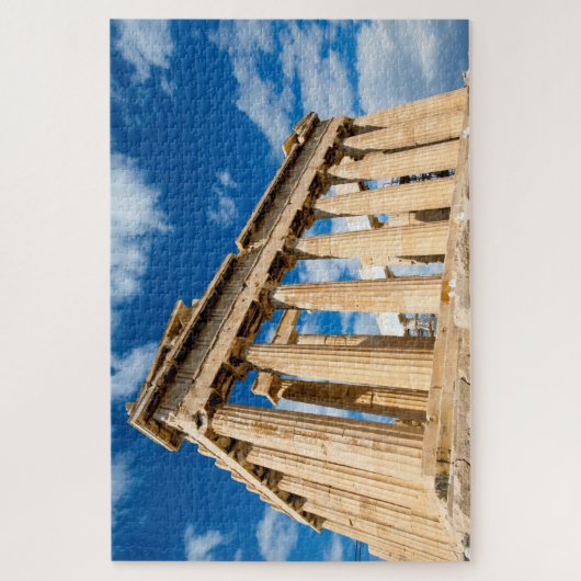 Wolken over het Parthenon Legpuzzel (Verticaal)