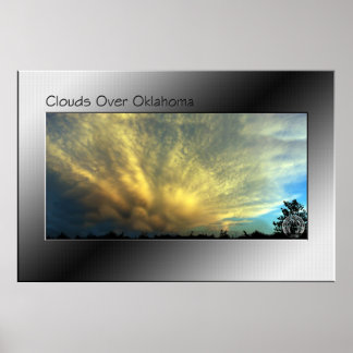 Wolken over Oklahoma Poster