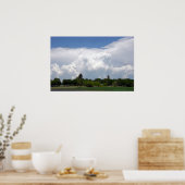 Wolken Poster (Keuken)