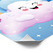 Wolken Regenboog Foto Afdruk (Hoek)