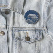 Wolken Ronde Button 5,7 Cm (In situ)