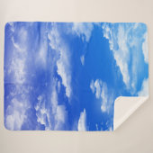 Wolken Sherpa Deken (Voorkant (horizontaal))