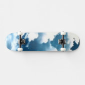 Wolken Skateboard (Horizontaal)