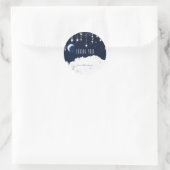 Wolken Sterrennacht Sky Celestial Stickers (Tas)