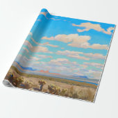 Wolken van een zomermiddag door Maynard Dixon Cadeaupapier (Uitgerold)