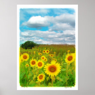 Wolken vandaag, poster