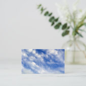 wolken visitekaartje (Staand voorkant)