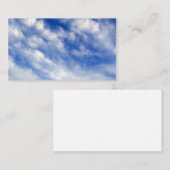 wolken visitekaartje (Voorkant / Achterkant)