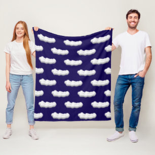 wolken Vliesdeken Fleece Deken
