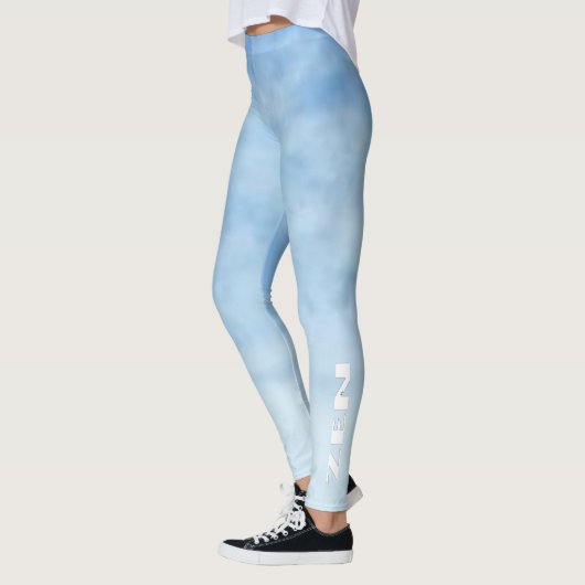 Wolken Zen witte leggings (Links)