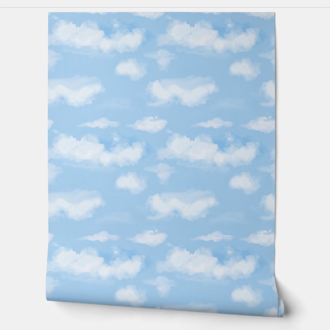 Wolkenbehang Behang (Afrollen)