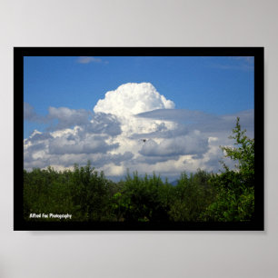 Wolkenexplosie Poster