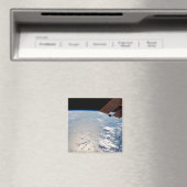 Wolkenformaties rond zonneschijn voor de Stille Oc Magneet (Insitu (Vaatwasser))