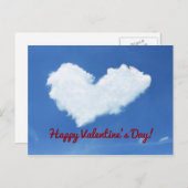 Wolkenhart Feestdagenkaart (Voorkant / Achterkant)