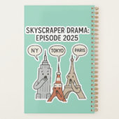 wolkenkrabberdrama planner (Achterkant)
