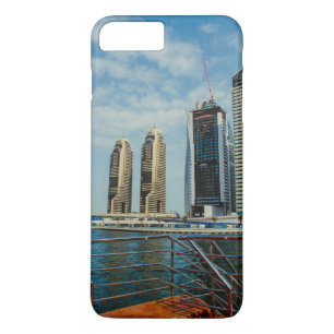 Wolkenkrabbers in de jachthaven van Dubai iPhone 8 Plus / 7 Plus Hoesje