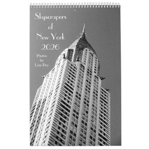 Wolkenkrabbers van New York 2026 Kalender