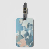 Wolkenlandschap, mooi schilderij van Paul Nash Bagagelabel (Voorkant (verticaal))