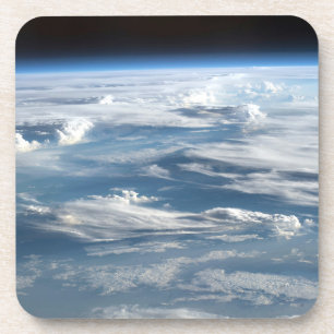 wolkenluchten boven sudan bier onderzetter