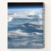 wolkenluchten boven sudan notitieboek (Achterkant)