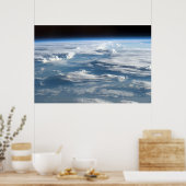 wolkenluchten boven sudan poster (Keuken)