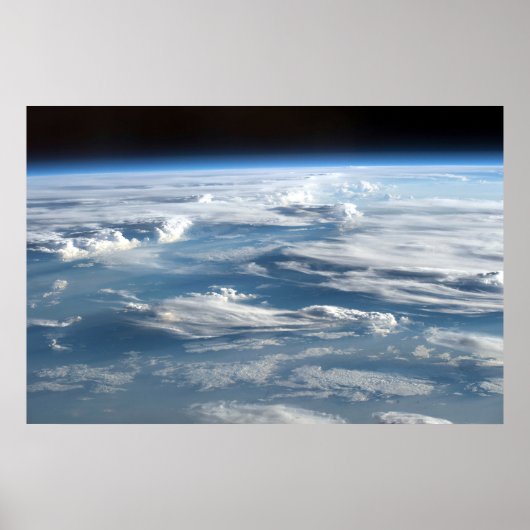 wolkenluchten boven sudan poster (Voorkant)