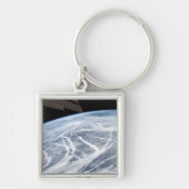 Wolkenpatronen ten zuiden van de Aleoeten. Sleutelhanger (Voorkant)