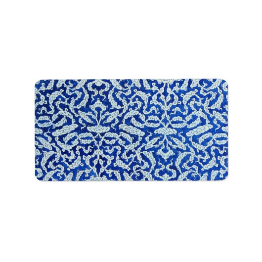 Wolkenpatroon Etiket (Voorkant)