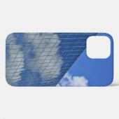 Wolkenreflectie in wolkenkrabber Case-Mate iPhone case (Achterkant (horizontaal))