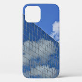 Wolkenreflectie in wolkenkrabber Case-Mate iPhone case (Achterkant)
