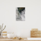 Wolkenvorken van Cheju Do, Zuid-Korea Poster (Keuken)