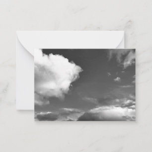Wolkken Lucht Buitenfotografie Notitiekaarten Notitiekaartje