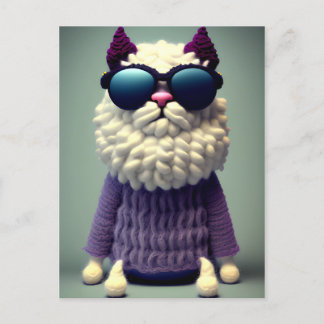 Woll - Hund # 1  Briefkaart