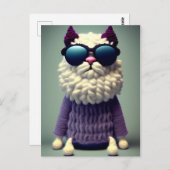 Woll - Hund # 1  Briefkaart (Voorkant / Achterkant)