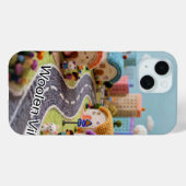 Wollen dorp Case-Mate iPhone case (Achterkant (horizontaal))