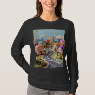 Wollen dorp t-shirt